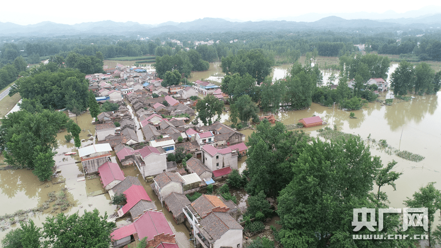 王倩)受持續降雨影響,六安市裕安區西河口鄉沿淠的五個村莊發生內澇