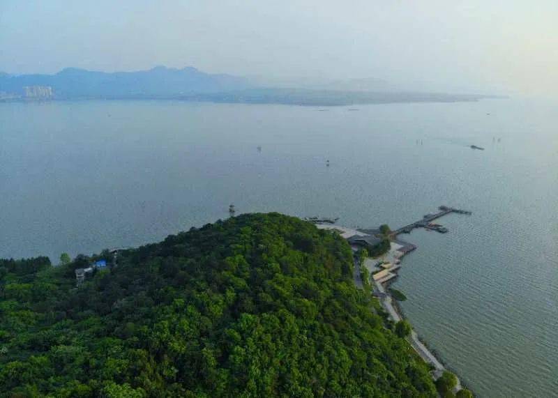 廟崗鄉→尖山湖逸趣園→方集村→巢湖姥山島景區 →半島花溪樂園