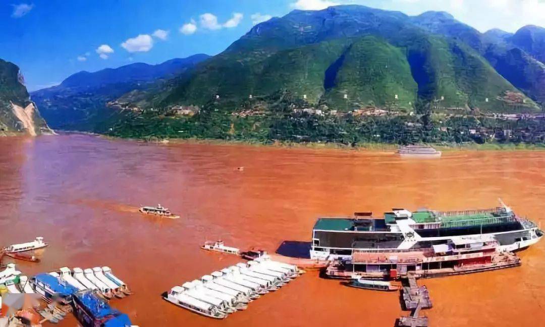 长江三峡大坝还没建成时的罕见照片简直是人间仙境
