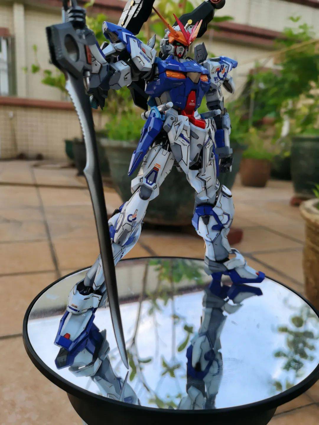 涂装分色,白圣约高达制作分享