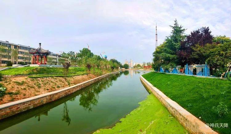 菏泽:环堤公园新景(实拍)