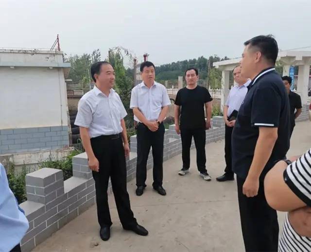 县委书记樊中青检查指导环保反馈问题整改和防汛工作