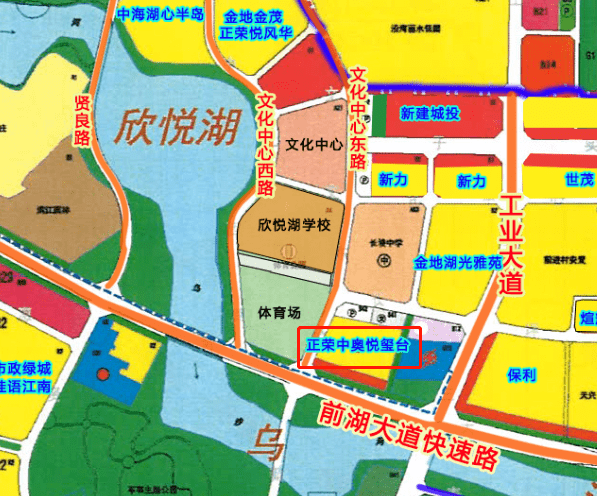 新建区欣悦湖规划图图片