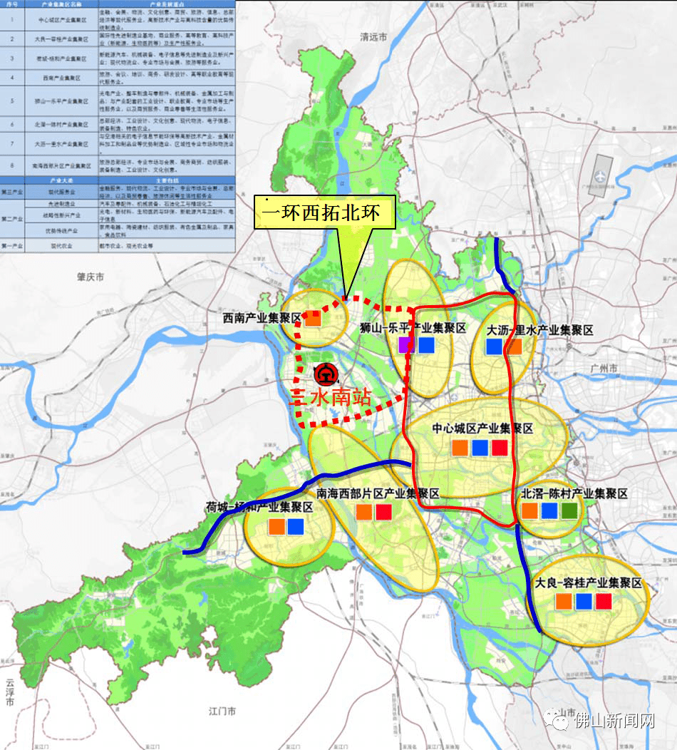 三水进入快速路时代!今日,佛山一环西拓北环段全线建成通车