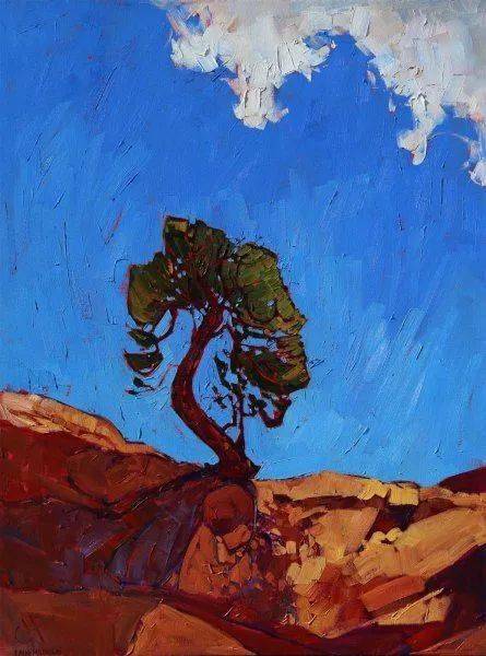 这样色彩浓烈的印象画简直太爱了