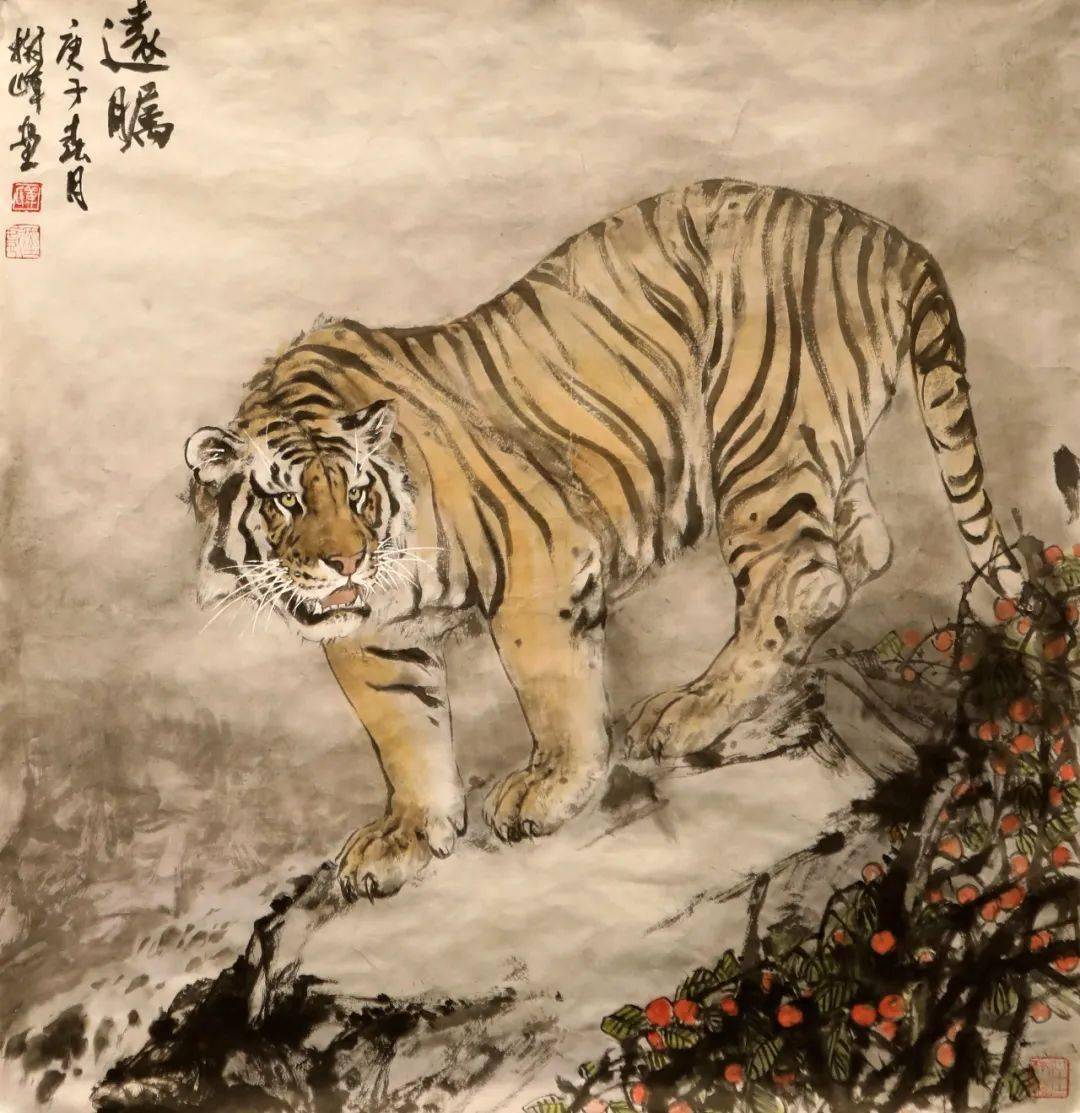 日本著名画虎的画家图片