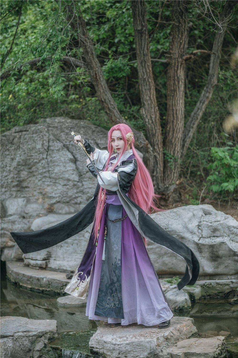 【梦间集】=绝情谷里情相依=君子剑·淑女剑cosplay