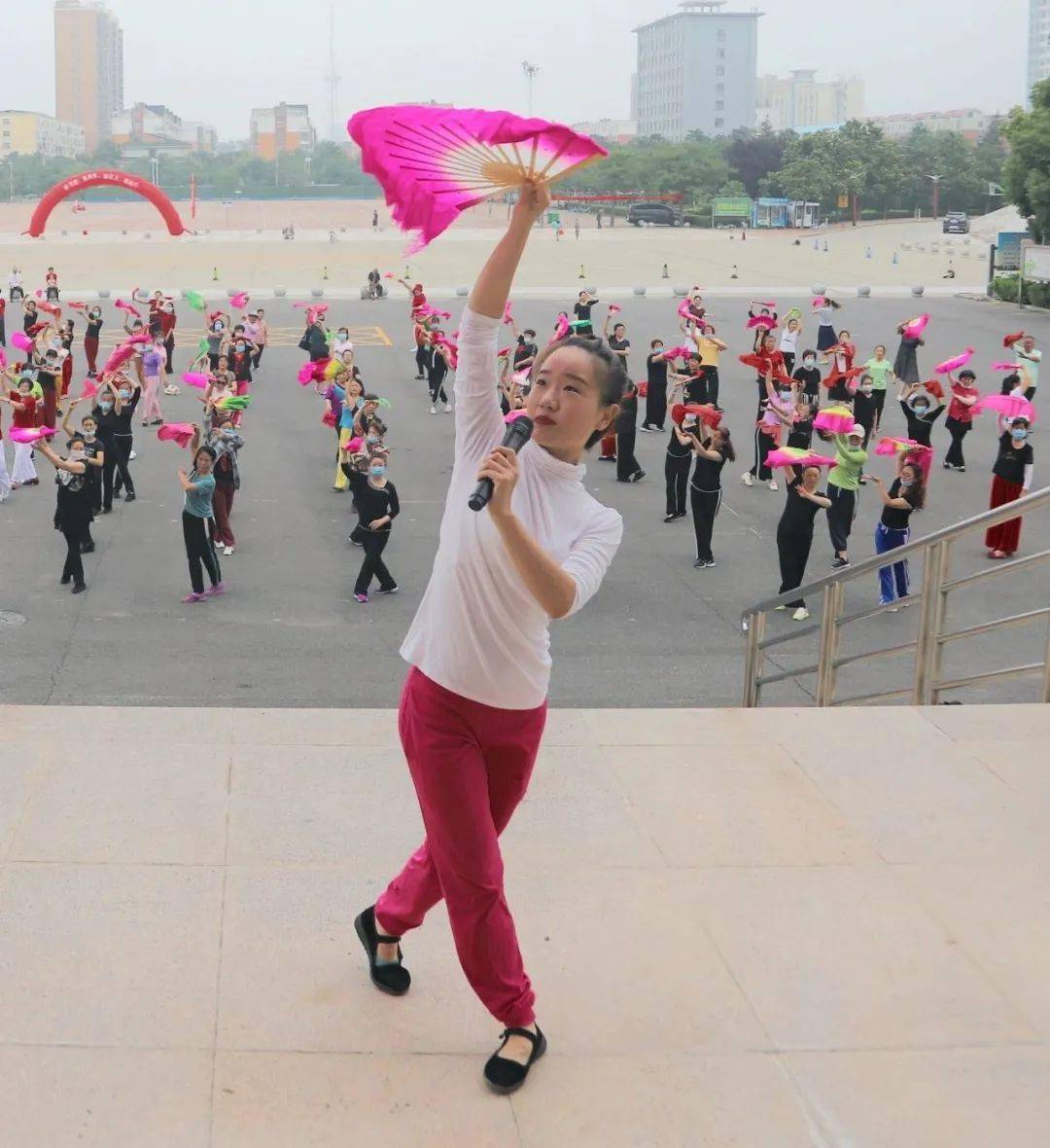 2020年漯河市老年人健身秧歌教练员培训班圆满结束