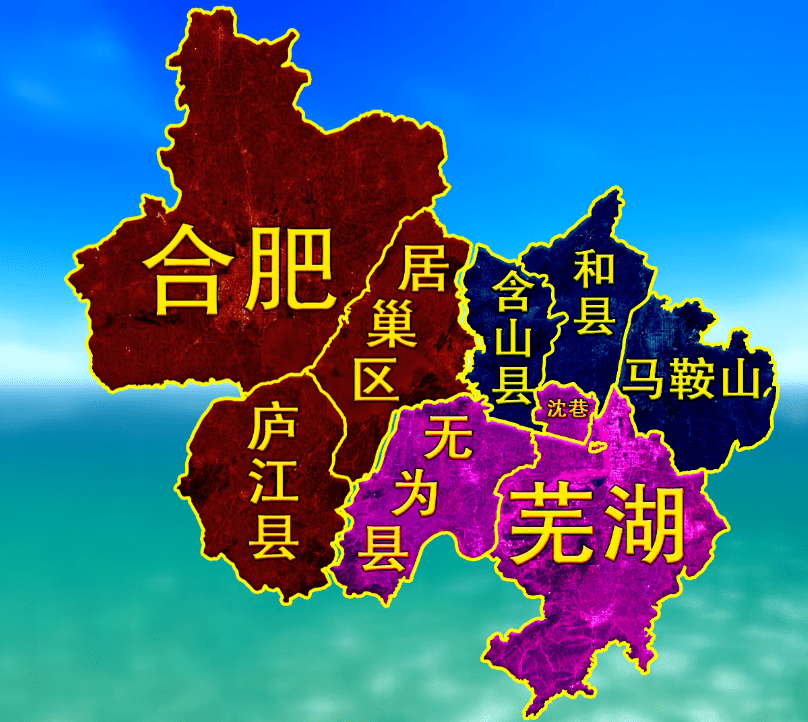 对比成都等城市,"三分咸阳"依然未能解决西安的体量问题,反而过于均衡