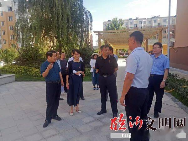 7月1日,市委宣传部常务副部长刘仕江,副部长梁绍伟到罗庄区督导创城