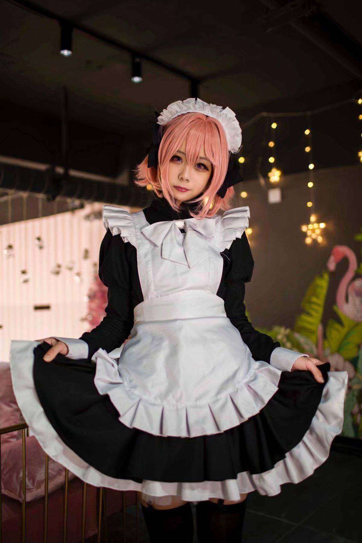 fate/grandorder 阿斯托尔福 女仆cosplay