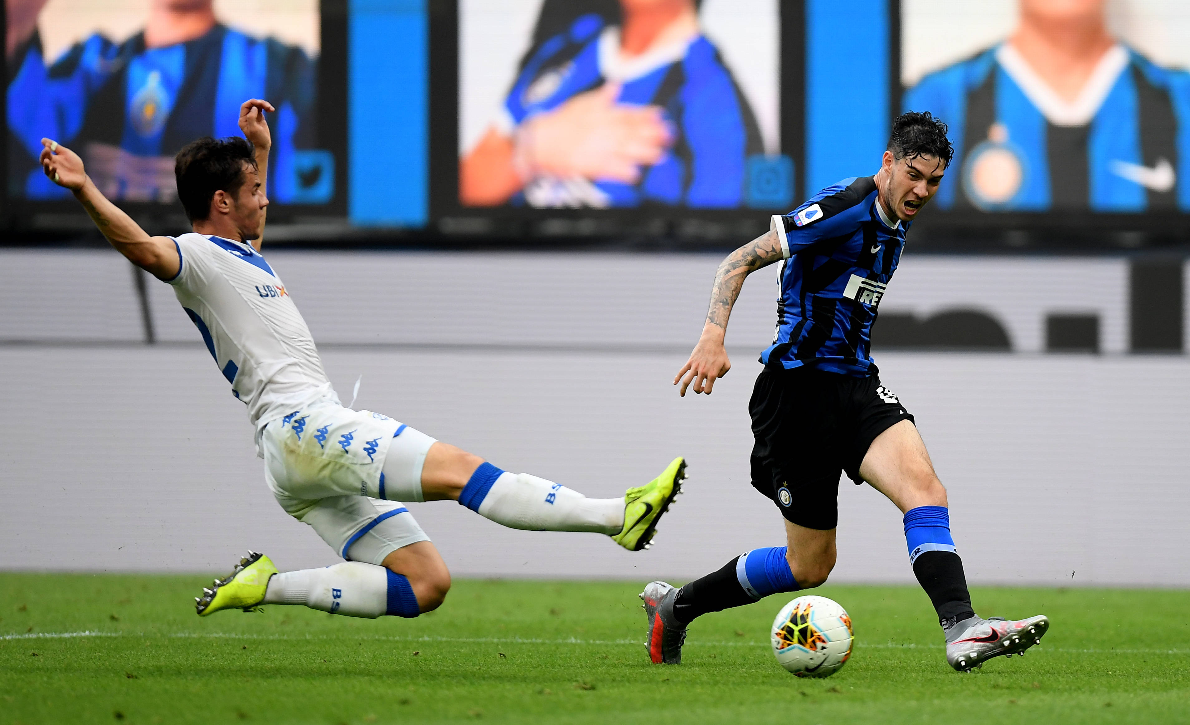 足球——意甲:国际米兰胜布雷西亚