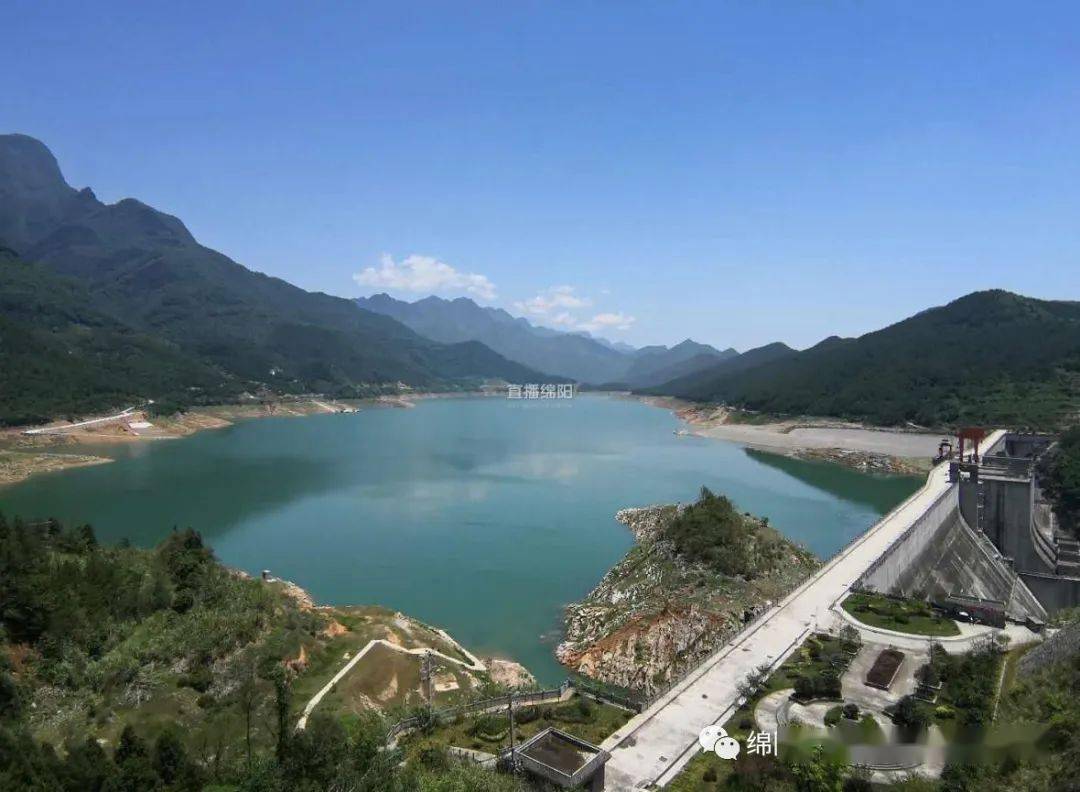 绵阳进入主汛期 武都水库腾空近2个仙海湖