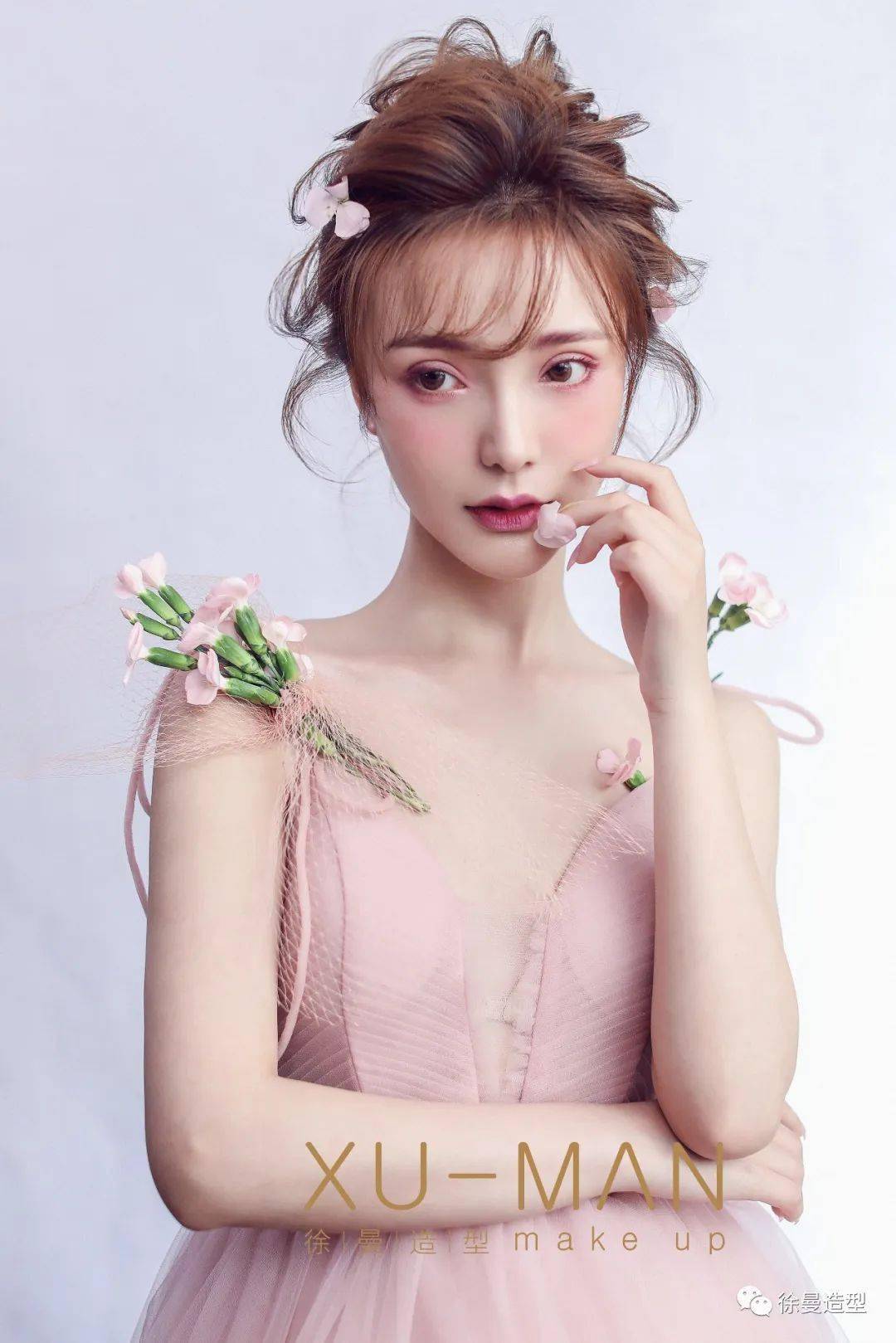 徐曼造型最新时尚新娘造型分享喜欢就收藏分享