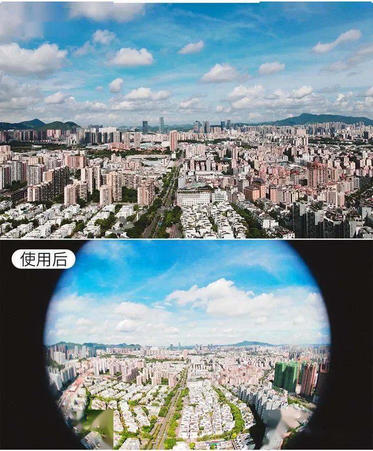 见过没?无人机电影变形, 广角, 鱼眼镜头