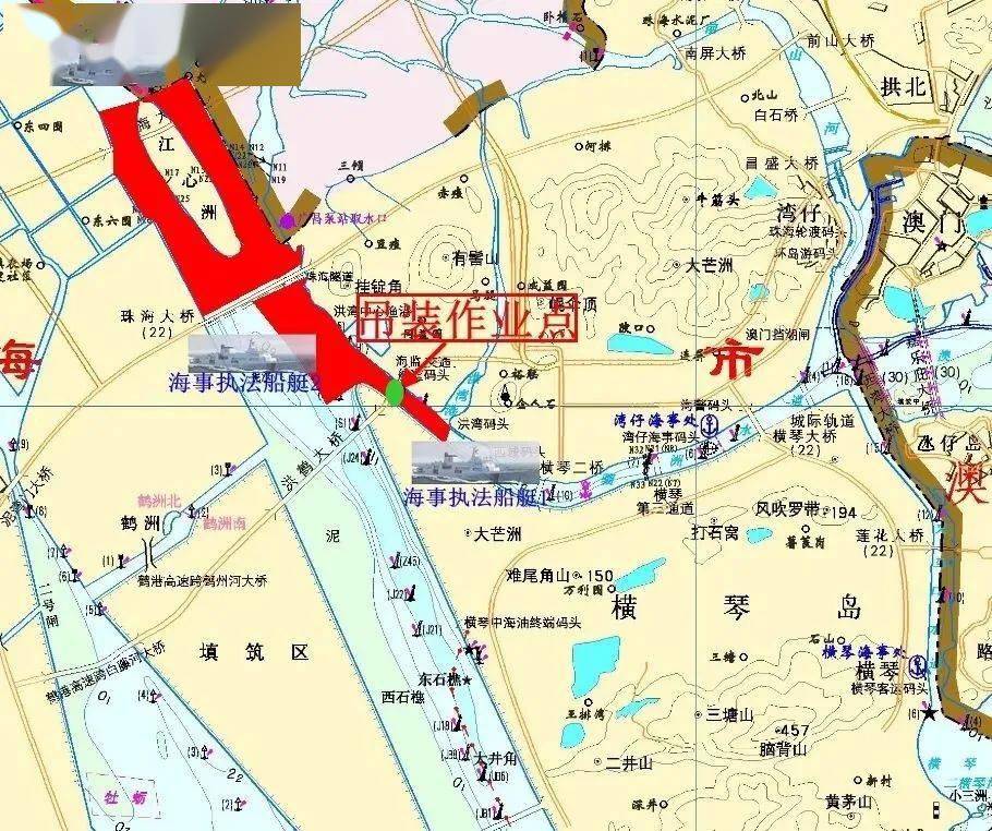 珠海洪鹤大桥详细路线图片