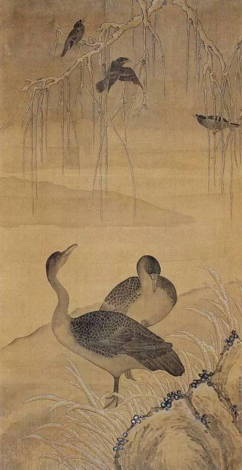 【绘画】元代花鸟画家王渊作品欣赏