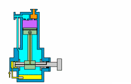 柱塞泵原理图示动图图片