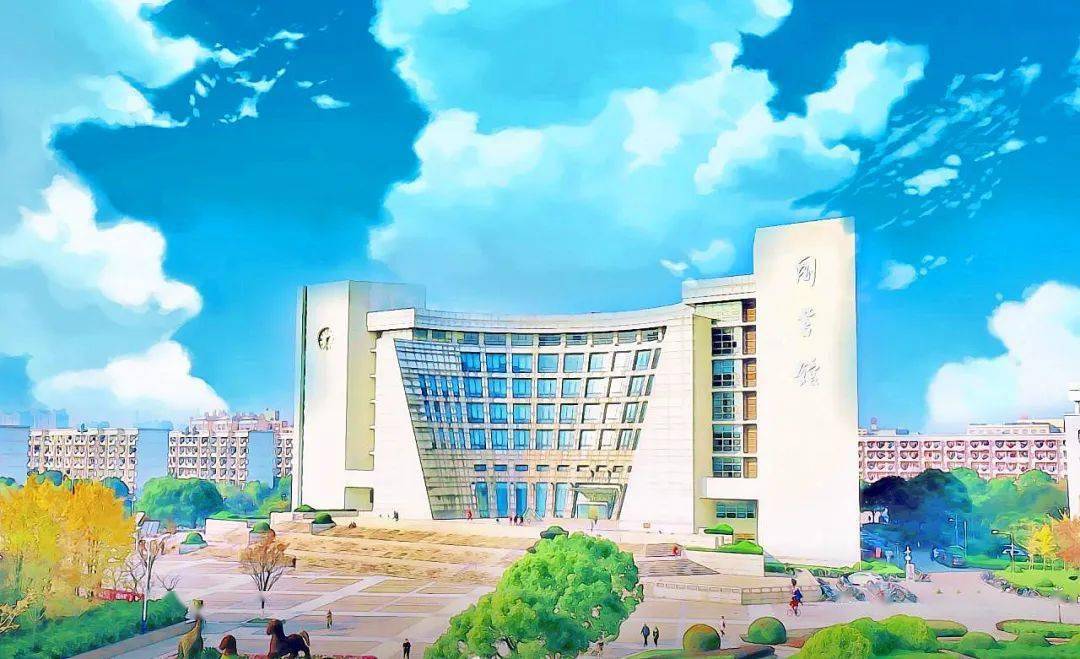 上大锦鲤"拍了拍"你,手绘上大为你高考加油_上海大学