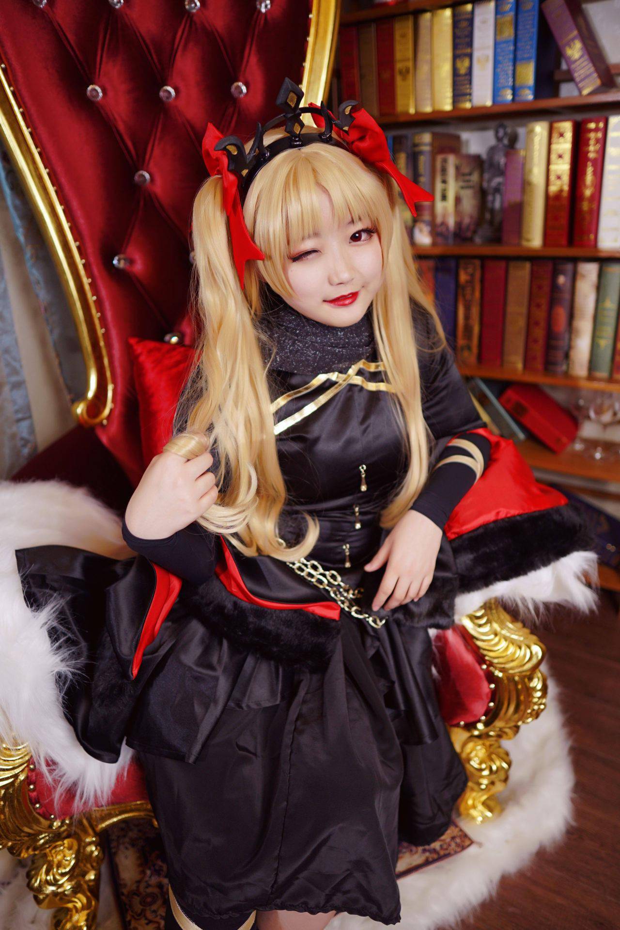 fate/grandorder 艾蕾什基伽尔cosplay