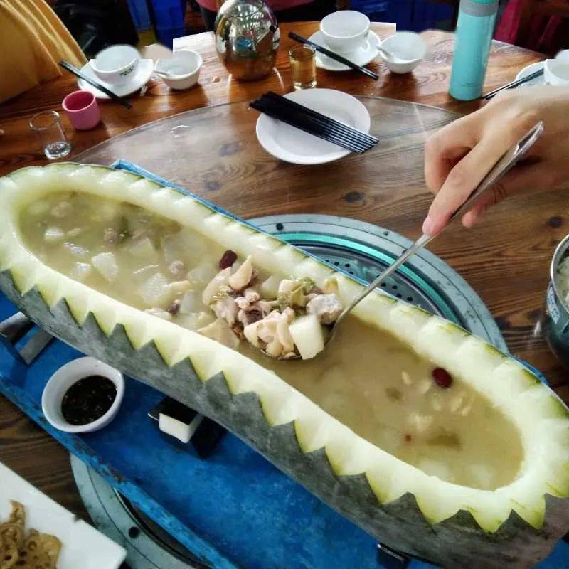 寿司船吃得多了巨无霸冬瓜船吃过吗