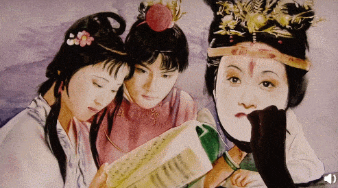 他创作的87版《红楼梦》彩色沙画还原了这部经典影视剧中的人物,成为