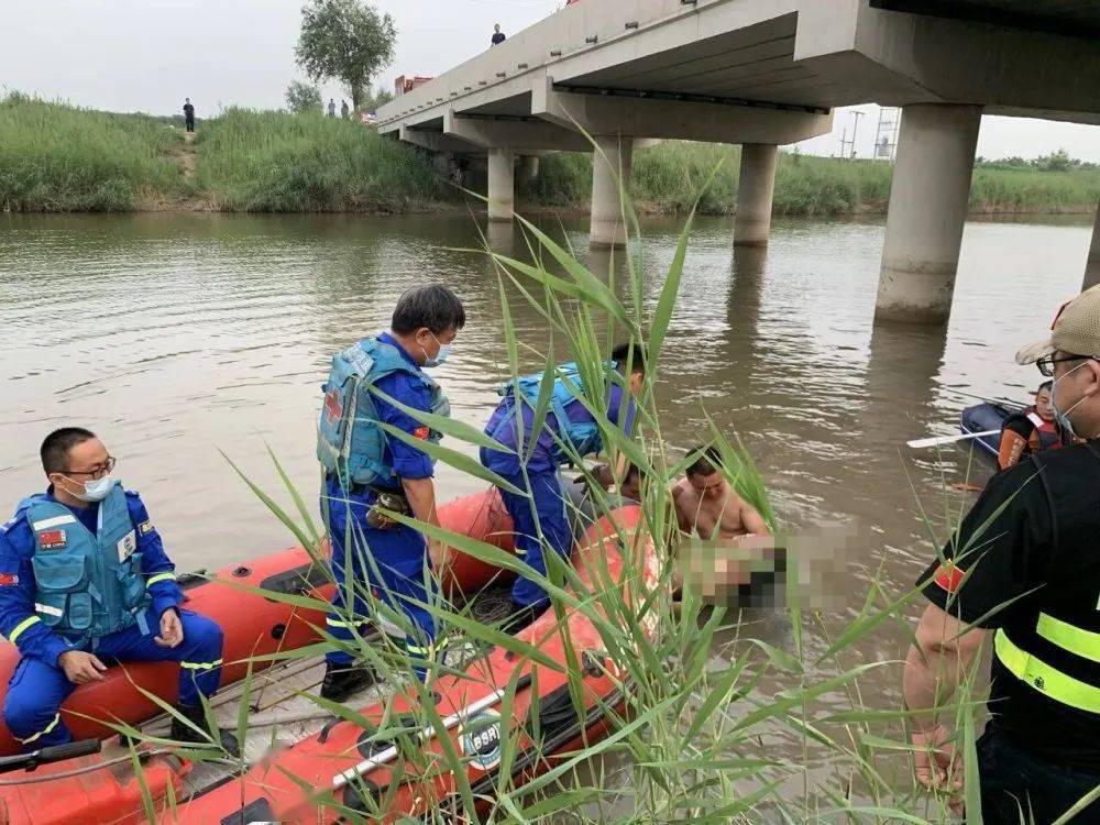 滄州青縣流河兩名溺水兒童已打撈上岸