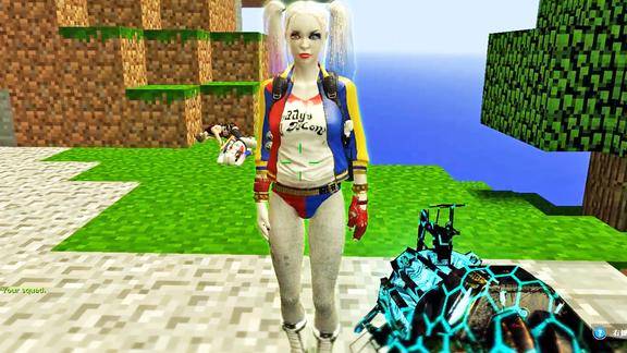 gmod自杀小队小丑女变身怪物我的世界地图