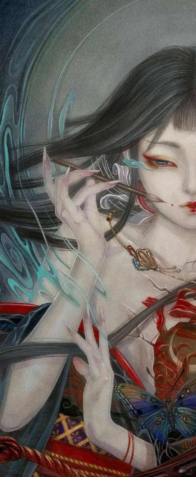 她发过传单交不起房租,苦心学画十多年从色彩最差逆袭成画面美哭