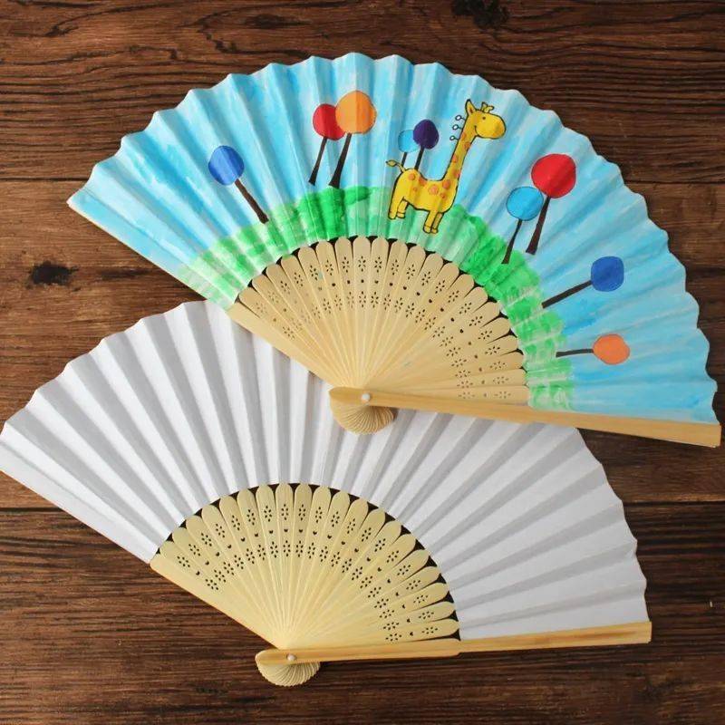 送给孩子一份礼物丨创意手作_扇子