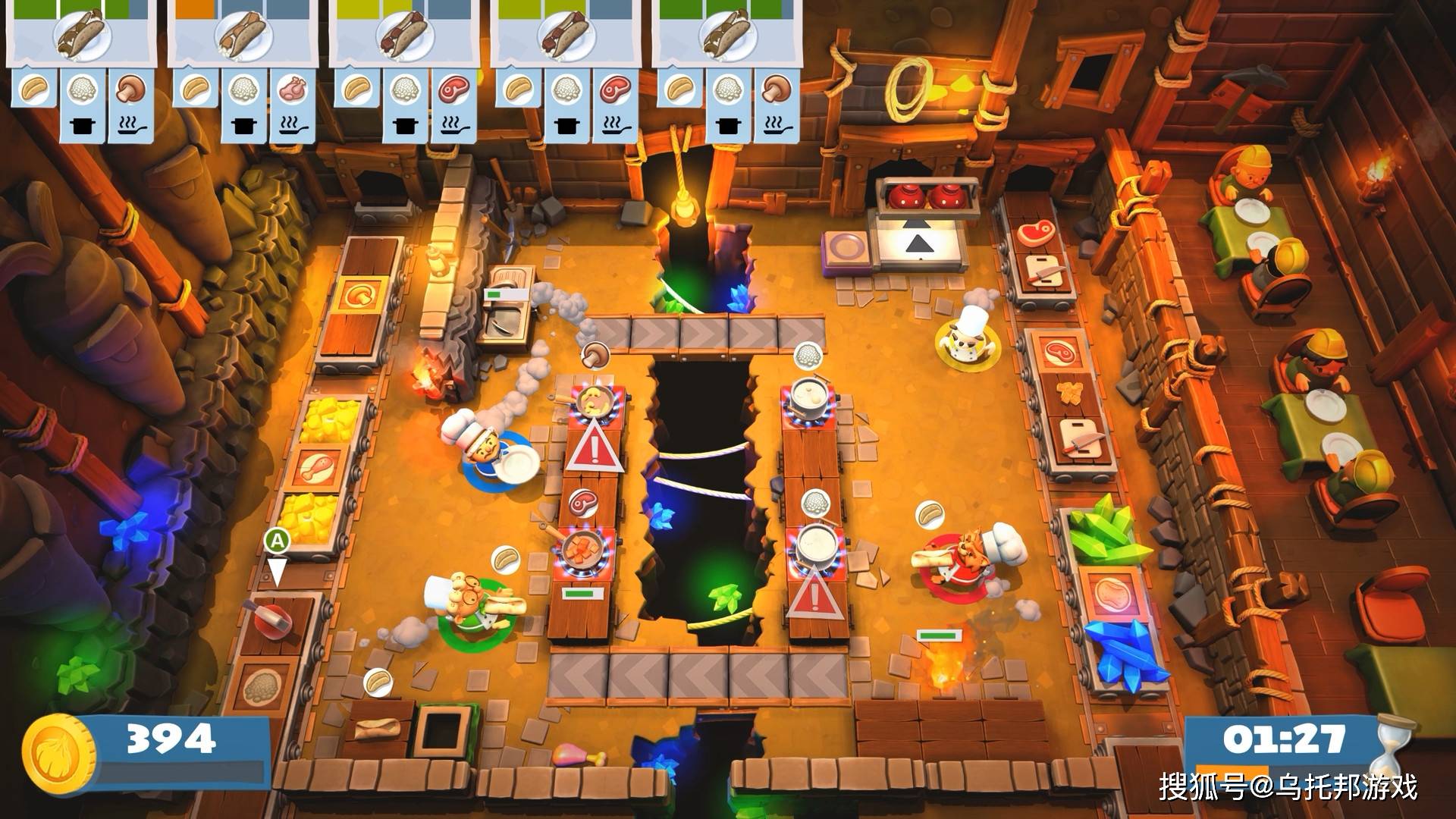 即使分手也要继续做菜,switch联机游戏推荐:《分手厨房2》
