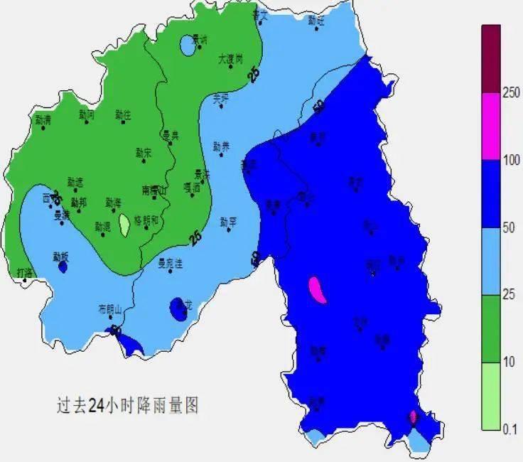 未來三天西雙版納州將有持續降雨 請注意預防次生災害