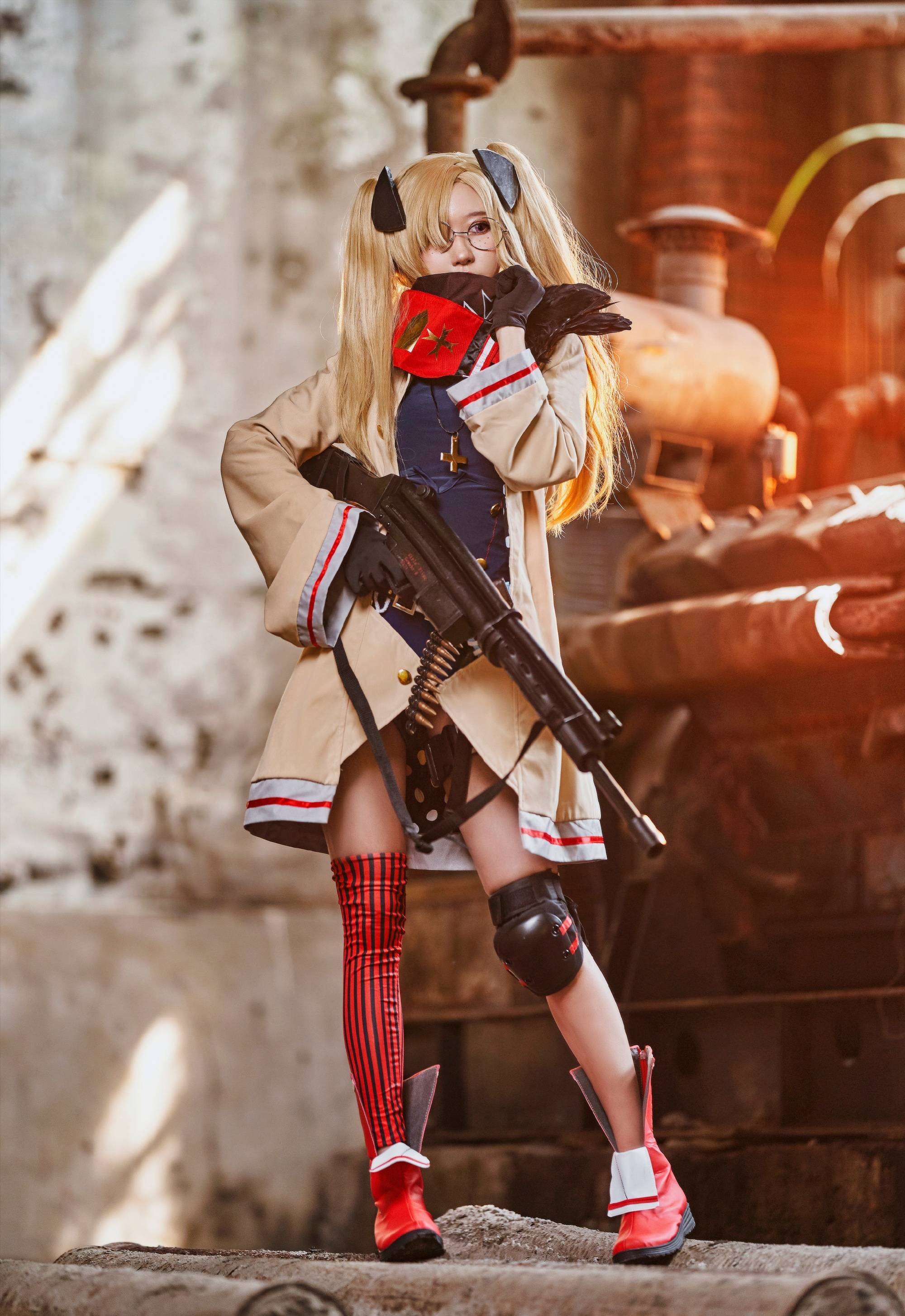 许多的战术少女都有自己的特点,因此除了游戏玩家外也有很多coser会