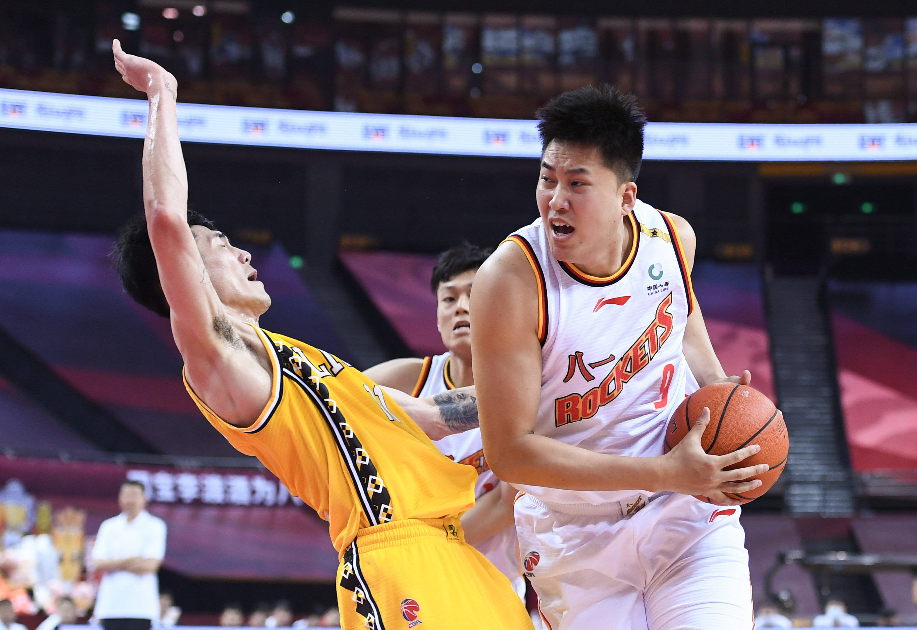 篮球——cba复赛第二阶段:八一南昌对阵浙江广厦控股