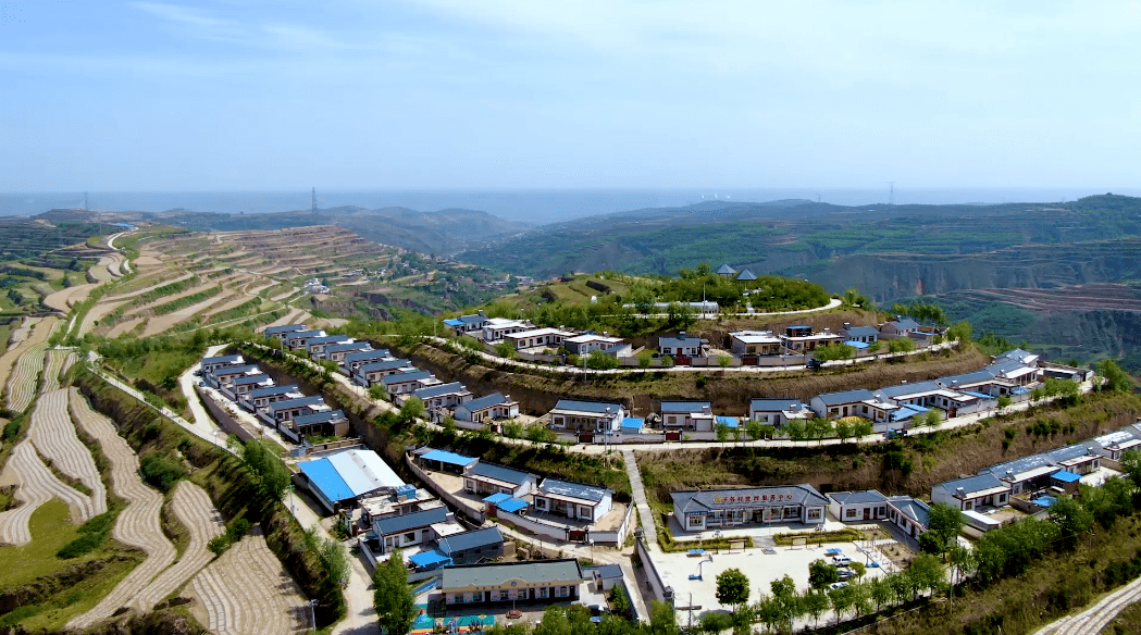 航拍夏日乡村多美景美丽乡村我的家