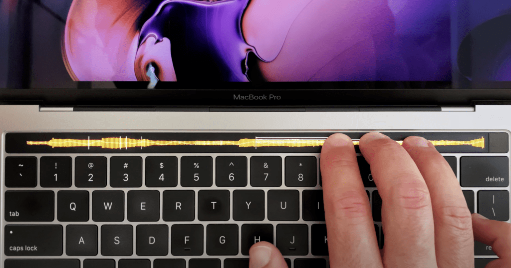 samplr让苹果电脑macbook的touchbar成为采样控制器