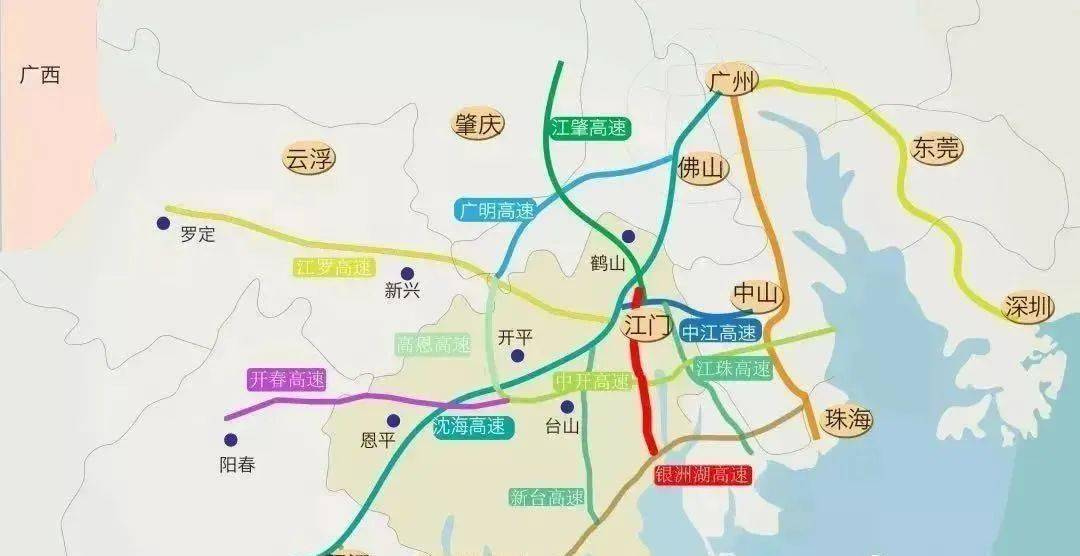江门g240国道线路图图片