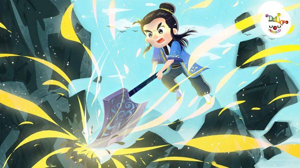 5-8岁 | 中国民间故事:宝莲灯(下)劈山救母,故事一波三折