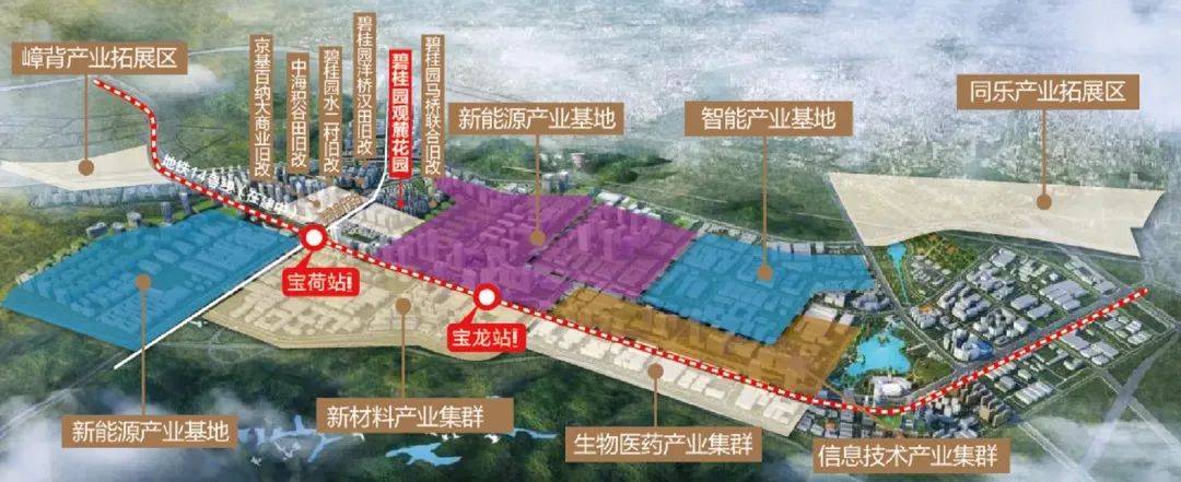 中心的重要产业集聚地及科技支撑点,龙岗区产城融合示范区的先行区