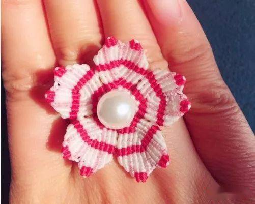 教你编绳教大家编一件万能的樱花详细过程请看文章