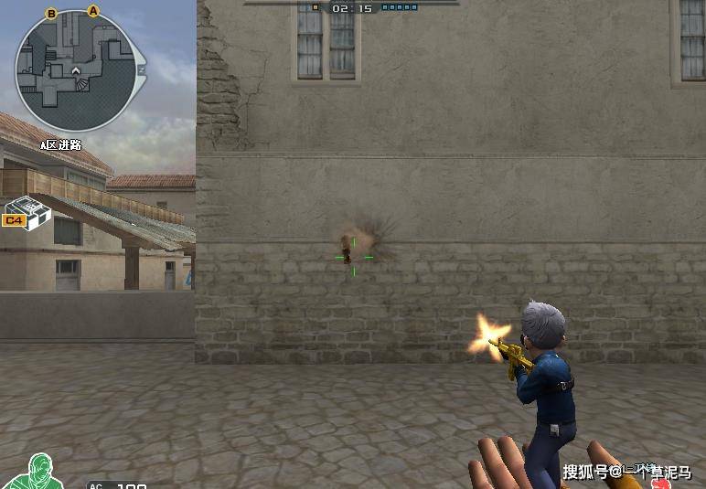 cf:谁见过内测时的"m4a1-刀锋"?手里的枪有很大变化!_玩家