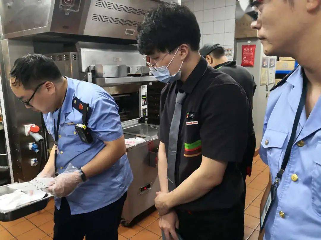 台州突击检查"汉堡王"