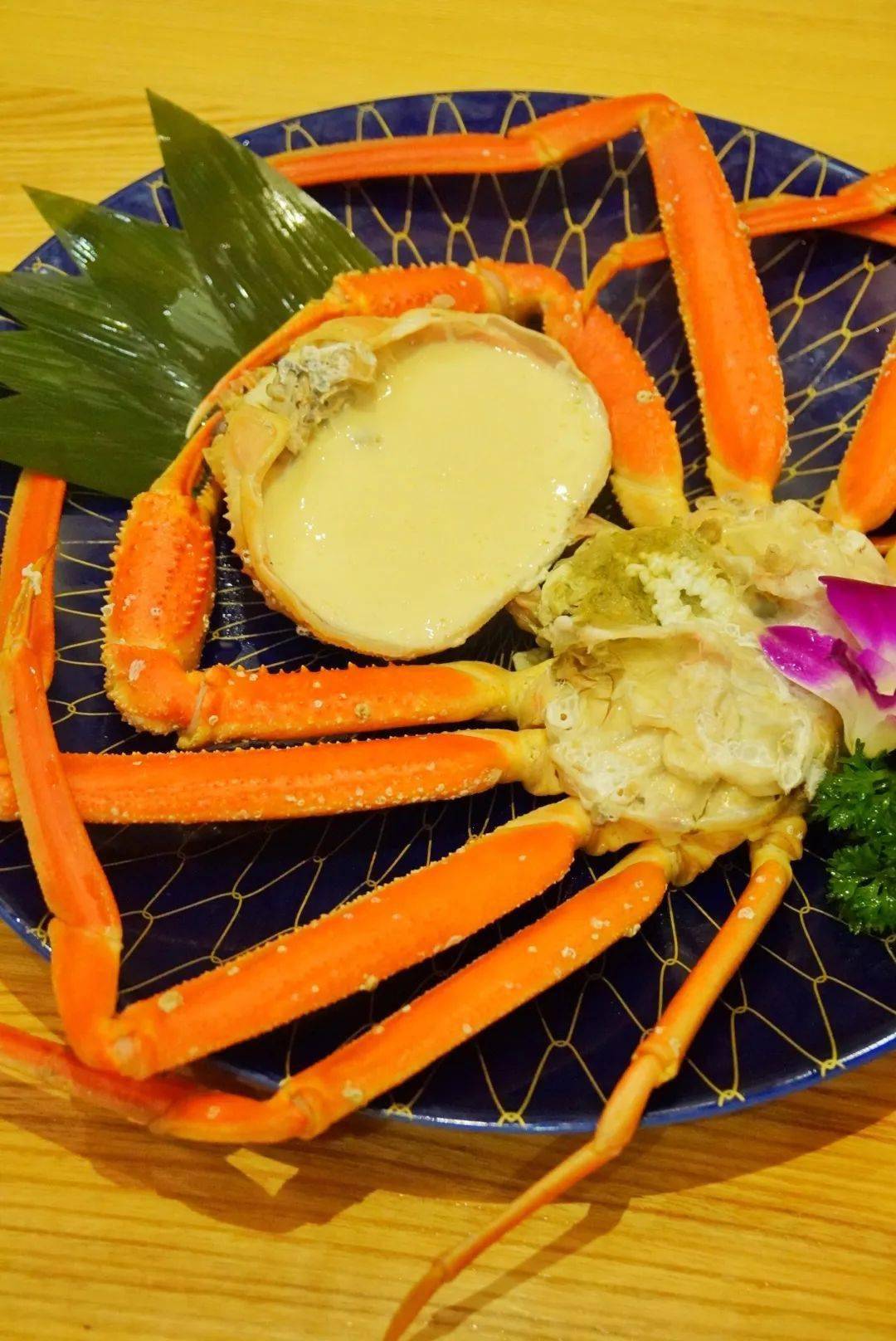 鲜美松叶蟹来咯仅368元享虹口季玄日料1353元23人餐