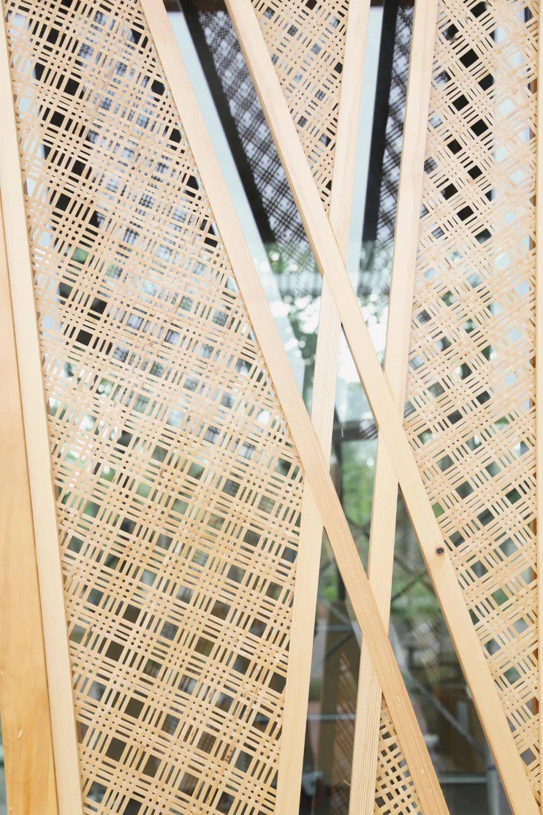天府绿道锦城湖公园丨传统竹编形态的极致表达