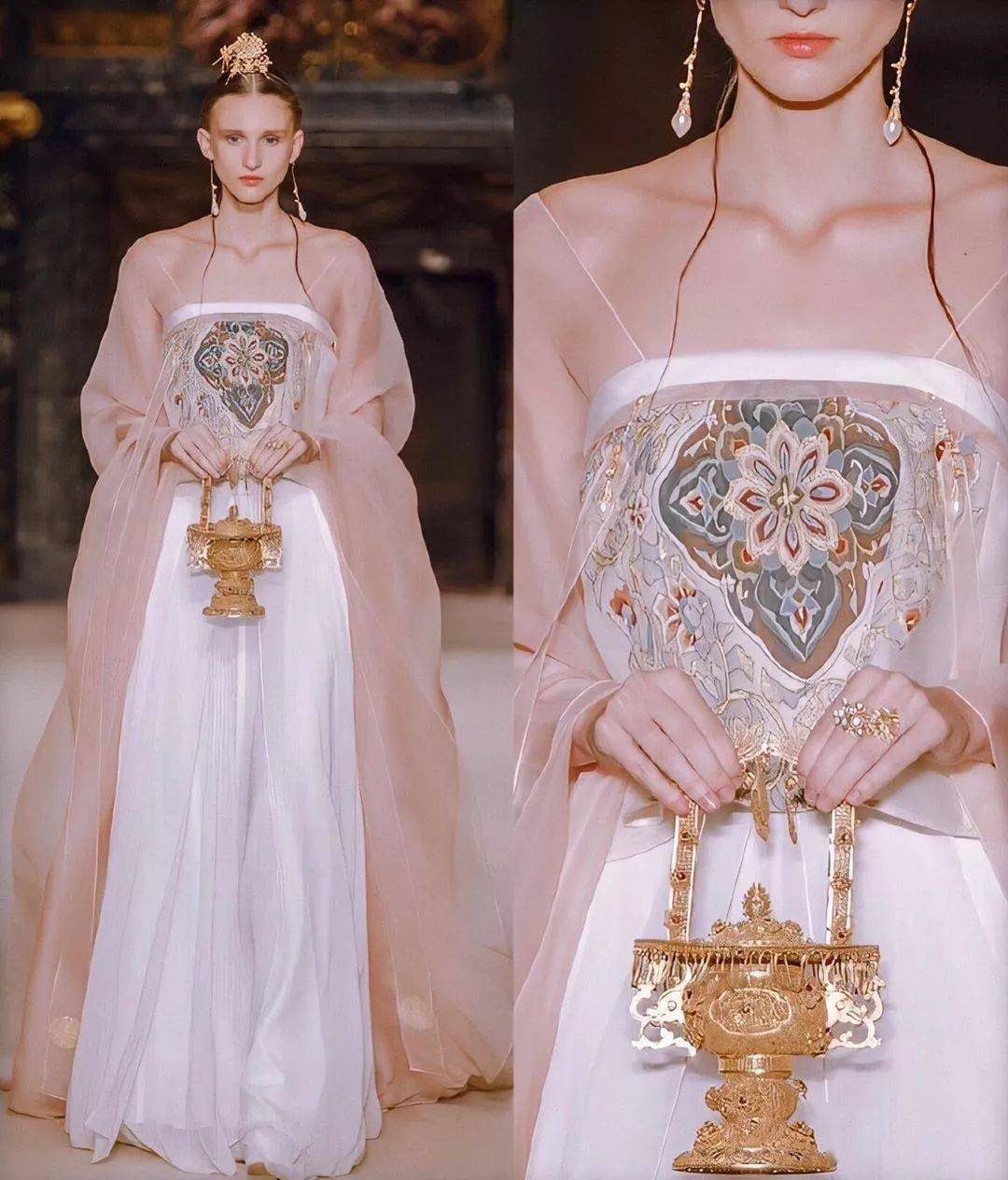 她们把敦煌壁画穿身上,巴黎走秀惊艳世界!