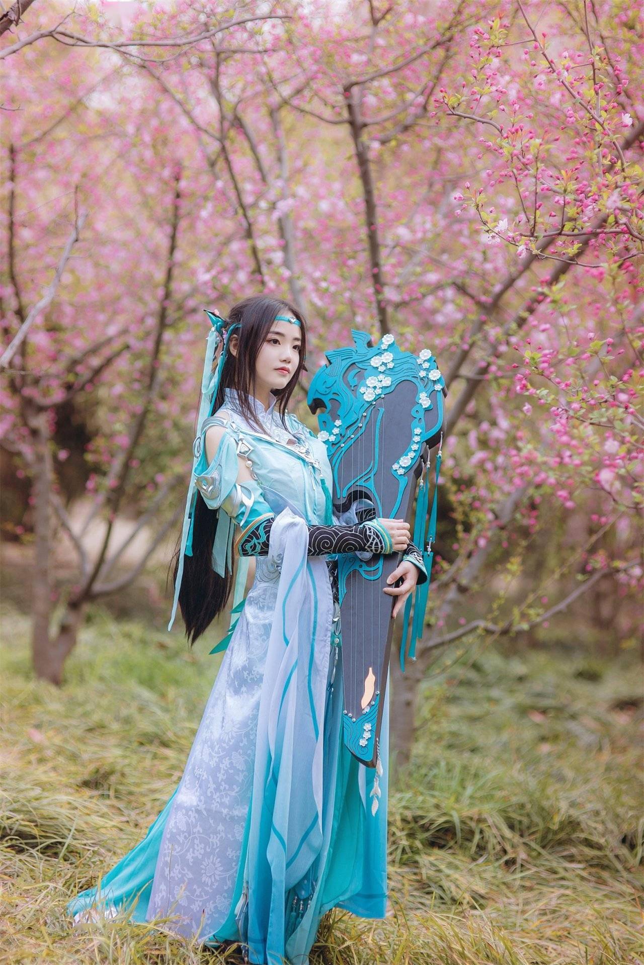 剑三  雪河琴娘cosplay