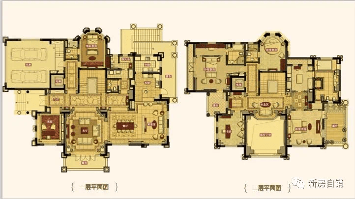 建面约875㎡d户型建面约731㎡c户型建面约1094㎡a户型合生东郊别墅