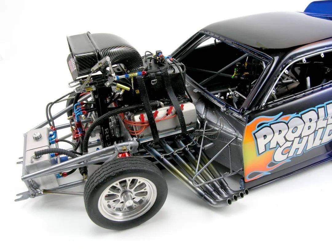 kit 大师作!完全自制!1:16 68 mustang pro mod 直线加速赛车模型