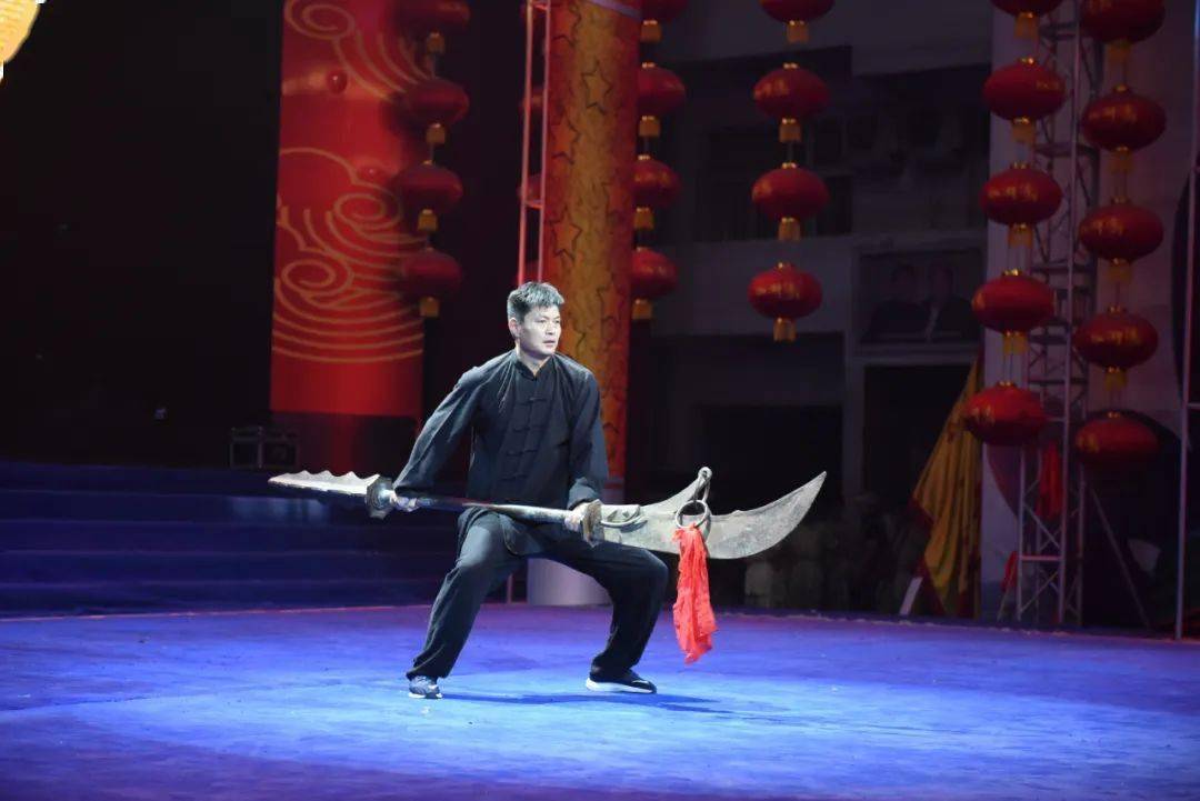 来郓城不得不看状元大刀表演精彩瞬间