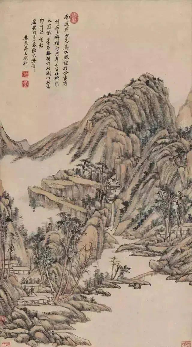 清初画坛的正统派四王褒贬不一但仍有许多可学之处